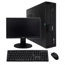 Computador Slim Core I3-2120 8gb Ssd 120gb + Monitor 18.5