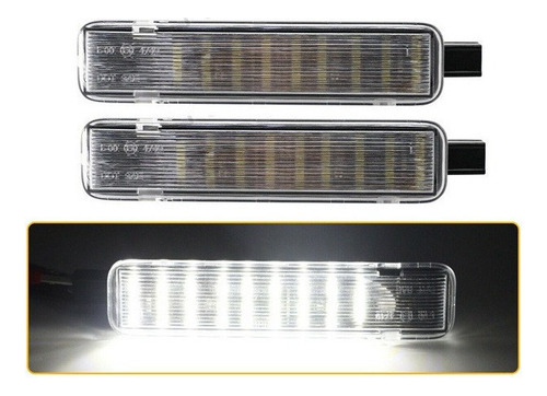 2 Luces Led For Puerta Lateral For Chevy Silverado 1995-07 Foto 10