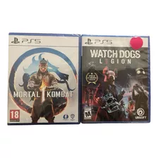 Juegos De Ps5 Mortal Kombat 1 + Watch Dogs Legion Sellados