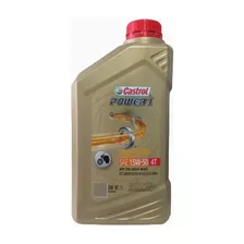 Aceite Castrol Power 1 4t 15w50 Semisintetico 1 L Zona Sur