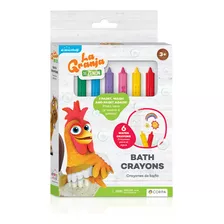 Crayones De Baño X 6 Unidades La Granja De Zenon 