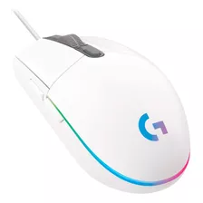 Logitech 910-005794 Mouse G203 Gaming Blanco Lightsync