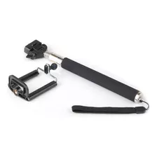 Bastão De Mão Selfie Monopod +controle Bluetooth Preto C/nf