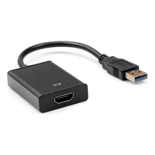 Cabo Adaptador Usb 2.0 X Hdmi F - Plus Cable