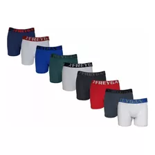 Cueca Boxer Microfibra Nacional Combo C/ 10 Unidades Atacado