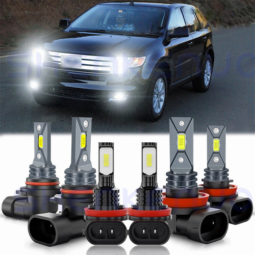 Fwefww Kit De Faros Led 9005 H11 Para Ford Edge 2007 2008 Foto 2