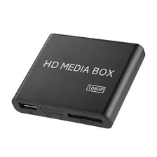 Leitor De Mídia 110240v Full Hd Mini Box Media Player 108