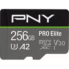 Tarjeta De Memoria Flash Microsdxc Pny 256gb Pro Elite Class