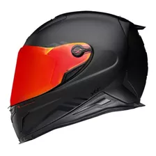 Capacete Nexx Xr2 Redline Preto Fosco Carbono + Viseira