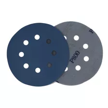 Disco De Lixa Com Velcro Para Roto Orbital 125mm Grão 800