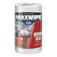 Paño De Limpieza Elite Professional Maxwipe 70 Reutiliza 88u Color Blanco