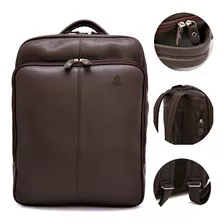 Bolsa Masculina Mochila Slim Em Couro Legitimo - Beds