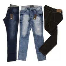 2 Calça Jeans + 1 Bermuda Aproveite A Alta Qualidade 