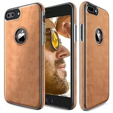 Funda De Piel Para iPhone 7 Plus, iPhone 7 Plus Funda De Pie