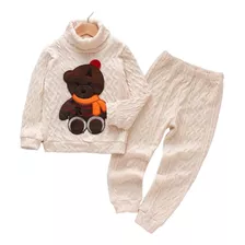 Ropa Bebé Niña Conjunto Buzo Polerón Y Pantalón Diseños