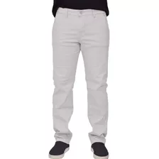 Calça Reto Masculina Sarja Elastano Sport Fino Social 