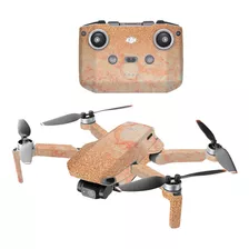 Skin De Vinilo Para Drone Dji Mini 2 - Marmol Albaricoque.