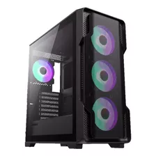 Gabinete Gamemax Siege 4x Fan Argb Negro Eatx