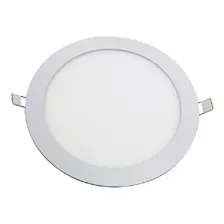 Panel Led De Embutir Redondo 24w 2000 Lumens 6500k Color Blanco Cálido 3000k