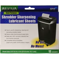 Sp12 Shredder Sharpening Lubricant Sheets 12 Count