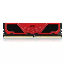 Memoria Ram Elite Plus Color Rojo/negro 8gb 1 Team Group Tprd48g3200hc2201