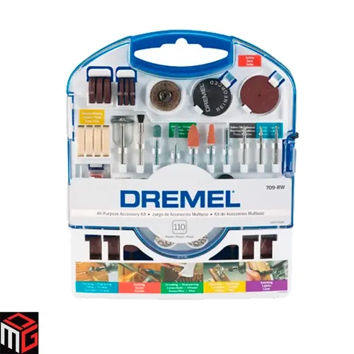Kit Multiuso Minitorno Dremel 709 110 Acc Esmerilado Pulido Dgm
