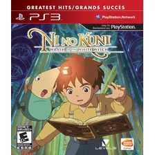 Ni No Kuni: Wrath Of The White Witch- Playstation 3 Fisico
