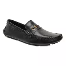 Mocassim Masculino Drive Sapatilha Em Couro Bovino Social!