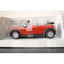 Mini Cooper S Convertible Rojo Kinsmart C/caja 1/30