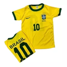 Camiseta Juvenil Brasil Copa Masculino Feminino