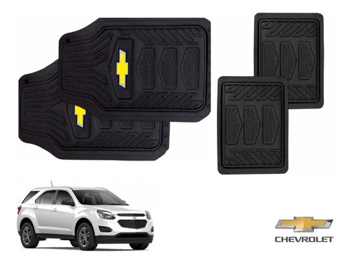 Tapetes Logo Chevrolet + Cajuela Equinox 2010 A 2017 Kit 5pz Foto 2