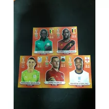 Mundial Qatar 2022. Lote De 5 Figuritas Full. Ver Foto!!! L3