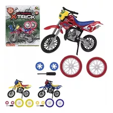 Brinquedo Miniatura Moto De Dedo Com Acessórios De Troca