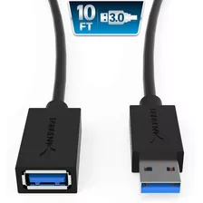 Sabrent 22awg Usb 3.0 Cabo De Extensão Masculino Feminino