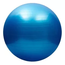 Pelota Inflable Para Yoga Abdominal De 55 Cm, Color Azul