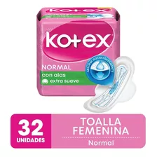 Toalla Femenina Kotex Normal X 32