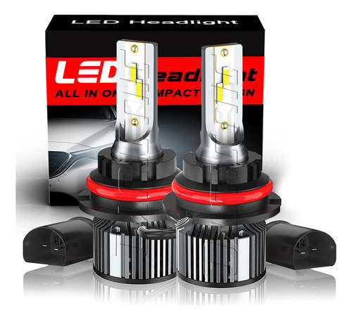 Foto de Kit Faros Luz Led 9007 30000lm Para Chevrolet Haz Alta/baja