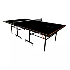 Mesa De Ping Pong Con Ruedas Y Red Mdf Lusqtoff Mppl274-8