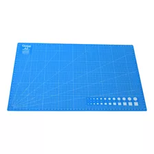 Tabla Plancha De Corte A3 Pvc 3 Capas 45x30cm Color Azul