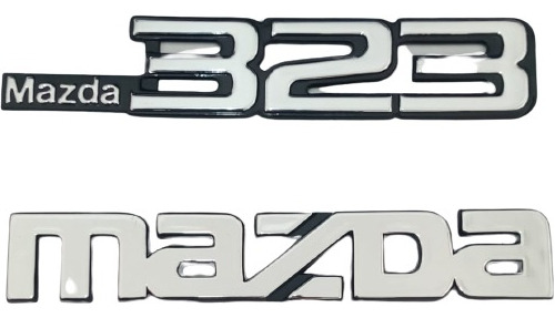 Emblemas Trasera, Para  Mazda 323 Autoadhesivos Foto 5