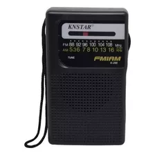 Radio Portátil Am Fma Pila A Batería O Conectada A Usb