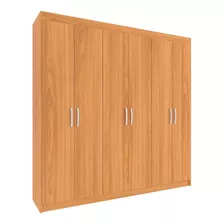 Guarda-roupa Casal Montreal 6 Portas 2 Gavetas Cinamomo -