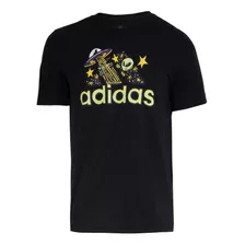 Playera Casual adidas M Doodle F T Negro Para Hombre