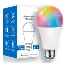 Lâmpada Led Inteligente Colorida Wi-fi Sb50f Chega Hoje Sp