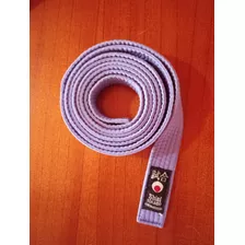 Cinturón Violeta Karate Do, (usado) 2024.