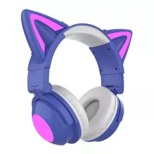 Auriculares Bluetooth Anime Ear Cat Gaming Audífonos Inalá