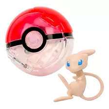 Pokebola Transparente Throw N Pop + Mew Original