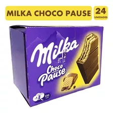 Milka Choco Pause - Oblea Bañada En Chocolate (caja Con 24u)