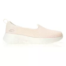 Tênis Feminino Go Walk Joy Skechers Cor Rosa-claro Desenho Do Tecido Liso Tamanho 35 Br