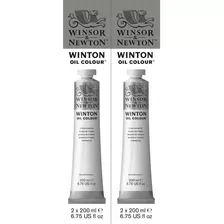 Tinta Óleo Winton 200ml Winsor & Newton Branco Titaneo Com 2